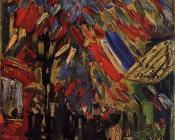 文森特 威廉 梵高 : 巴黎七月十四日庆典